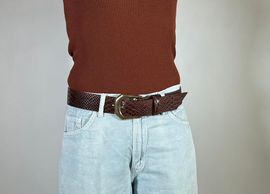 PYTHON BROWN AVEC BOUCLE