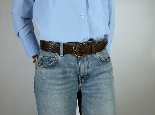 PYTHON TAUPE AVEC BOUCLE