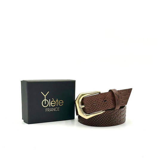 PYTHON BROWN AVEC BOUCLE