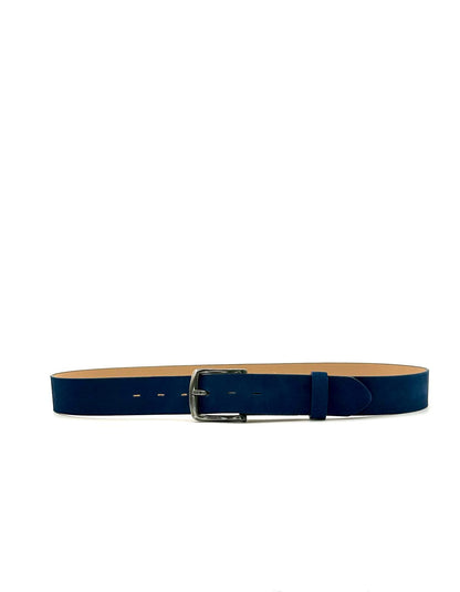 SUEDE BLEU AVEC BOUCLE